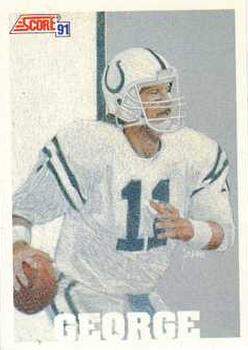 Jeff George Indianapolis Colts 1991 Score NFL Team MVP #630